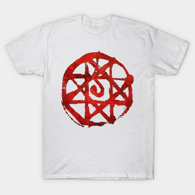 Rugged Fullmetal Alchemist T-Shirt by Arcanekeyblade5